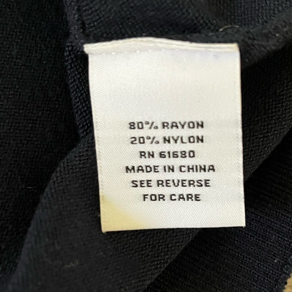 525 America Navy Crewneck Sweater Womens Size Small New Minimalist Closet Staple - Picture 8 of 12